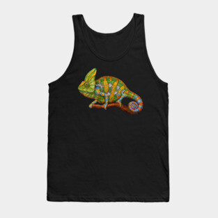 Veiled Chameleon Tank Top