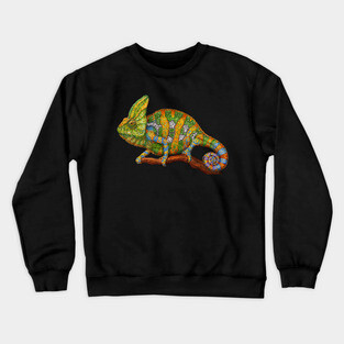 Veiled Chameleon Crewneck Sweatshirt