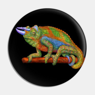 Jackon's Chameleon Pin