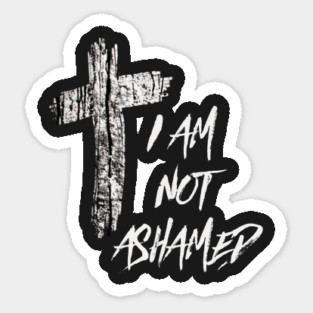 I Am Not Ashamed Cross Christian Collection Magnet