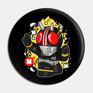 Kamen Rider Pop Art Pin