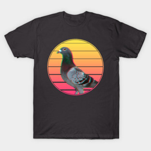 Pigeon Vaporwave T-Shirt