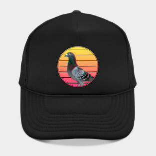 Pigeon Vaporwave Hat