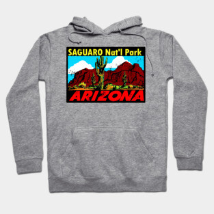 Saguaro National Park Arizona Vintage Hoodie