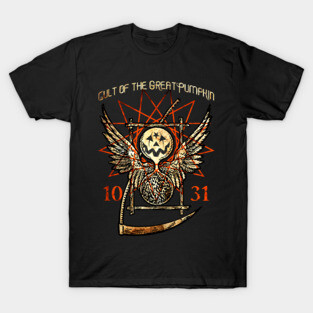 Cult of the Great Pumpkin: Thanatos Hourglass T-Shirt