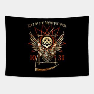 Cult of the Great Pumpkin: Thanatos Hourglass Tapestry
