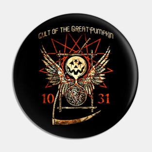 Cult of the Great Pumpkin: Thanatos Hourglass Pin