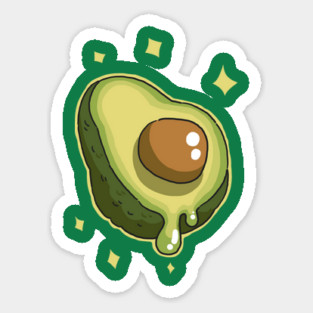 Avocado Sticker