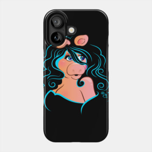 Electric Diva - Blue Phone Case