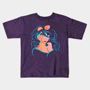 Electric Diva - Blue Kids T-Shirt