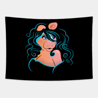 Electric Diva - Blue Tapestry