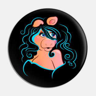 Electric Diva - Blue Pin
