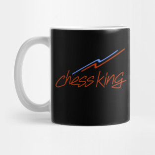 Retro 1980's Style Chess King Store Mug