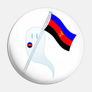 Pride Ghosts - Polyamorous Pin