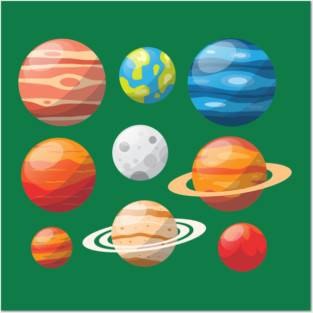 Planets Posters and Art