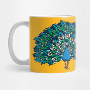 Peacock Mug