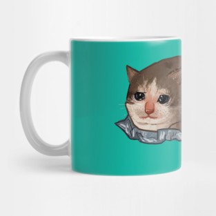 I Am Potato sad cat Mug