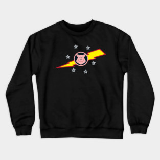 Pigs in Space Crewneck Sweatshirt