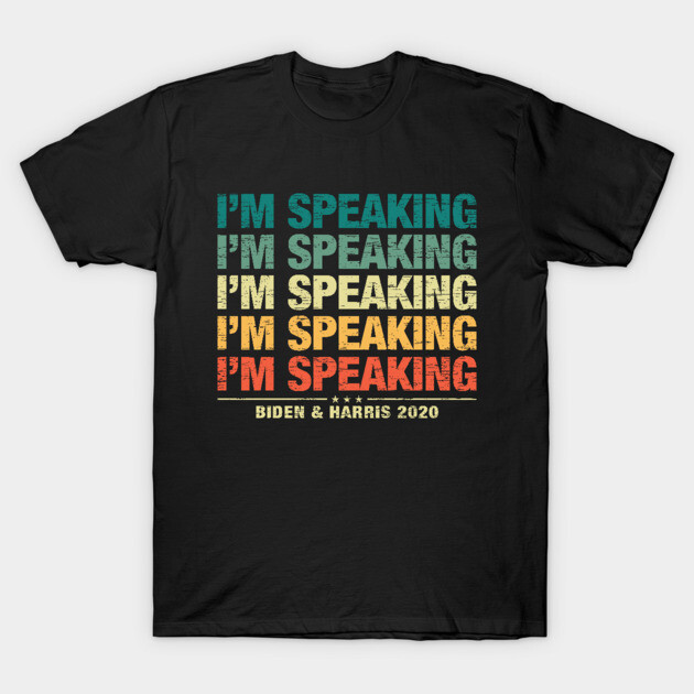 IM Speaking - Retro Vintage I'M Speaking T-Shirt by heart teeshirt