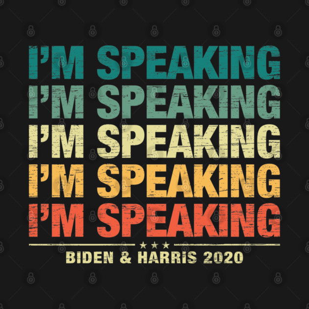 IM Speaking - Retro Vintage I'M Speaking by heart teeshirt