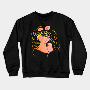 Electric Diva- Sunset Crewneck Sweatshirt