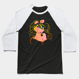 Electric Diva- Sunset Baseball T-Shirt