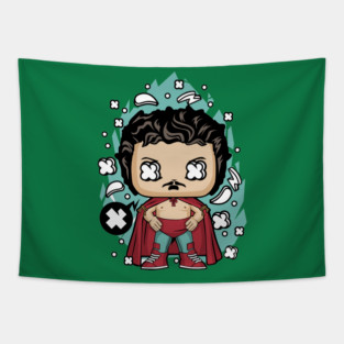 Nacho Libre Pop Art Tapestry