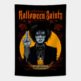 Halloween Saints: Billy Butcherson Tapestry