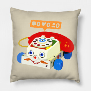 Telephone Toy Pillow