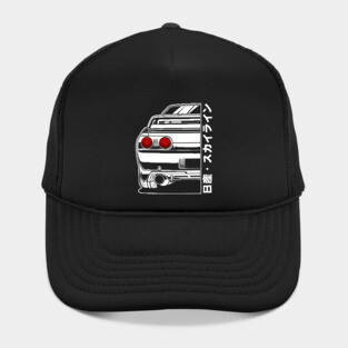 Nissan Skyline R32 GTR (White Print) Hat