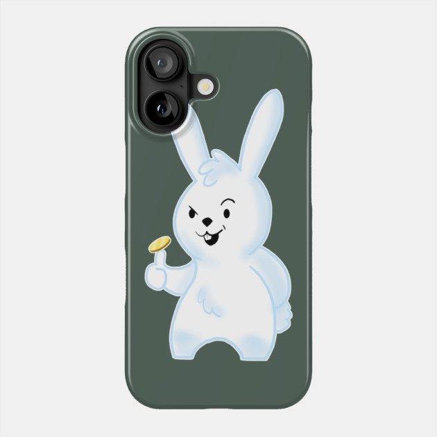 LUCKY RABBIT Phone Case by droidmonkey