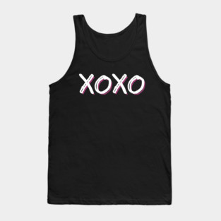 XoXo Care Cool Guy Cheerful Funny Hilarious Sarcastic Humor Emotional Lonely Lovely New Generation Inspiration Open Minded Man's & Woman's Tank Top