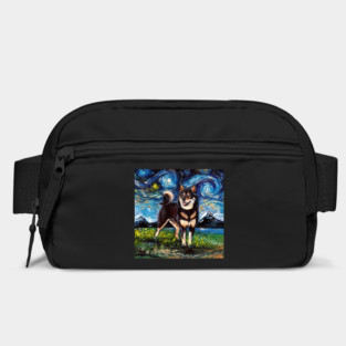 Black and Tan Shiba Inu Night Bag