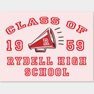 Class of 1959 Rydell High School - Grease Posters and Art