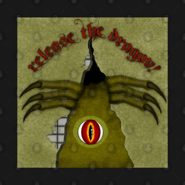 Release The Dragon! Digital Art by ButterflyInTheAttic