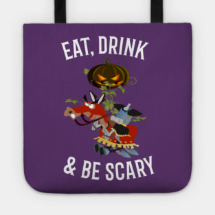 Eat, Drink and Be Scary Tote