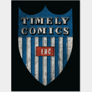 Timely Shield Posters and Art