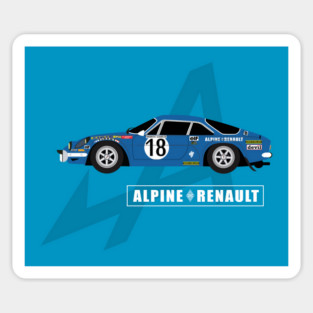Alpine A110 Sticker
