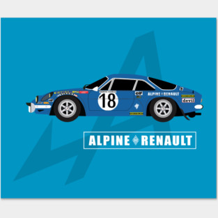 Alpine A110 Posters and Art