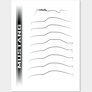 Mustang Generations Posters and Art