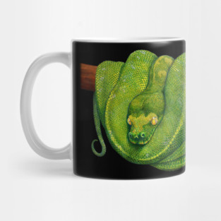Green Tree Python Mug