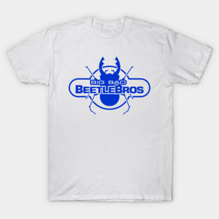 Beetle Bros Logo Blue T-Shirt