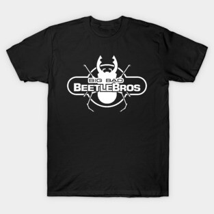 Beetle Bros Logo White T-Shirt