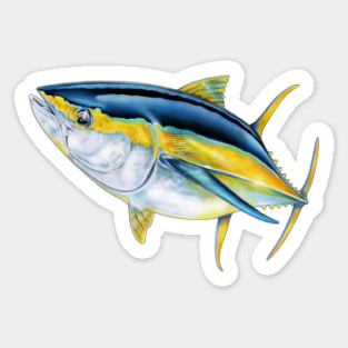 Yellowfin Tuna Sticker