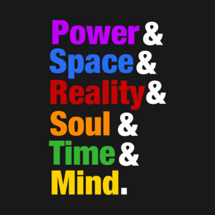 Helvetica Infinity Stones T-Shirt