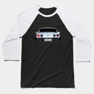 Corvette C3 Rear Lights Baseball T-Shirt