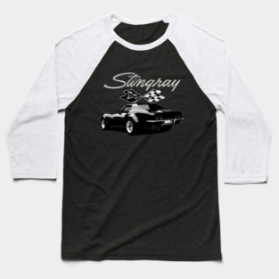 C3 Corvette Stingray Baseball T-Shirt