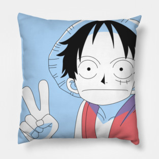 Luffy Funny Face Pillow