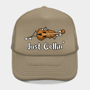 Just Cellin' Funny Cello Pun Hat