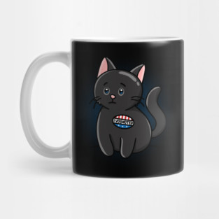 I Vomited Sticker I Voted Sticker Cat Mug